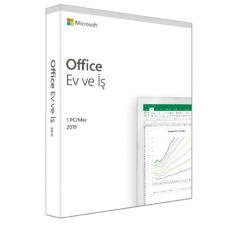Microsoft Office 2019  32/64 Bit  Ev ve İş Kutu BOX